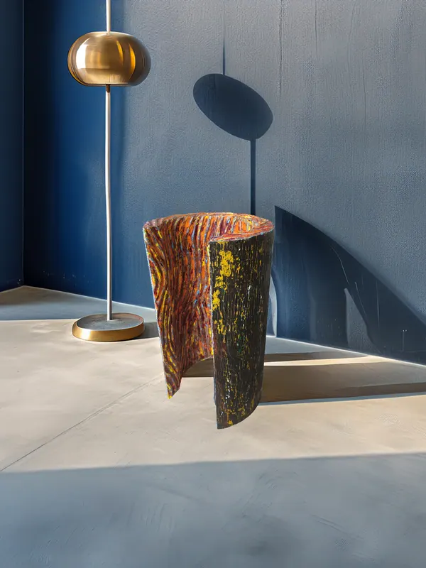 The Core, sculpture by Simpy Bansal — in the room