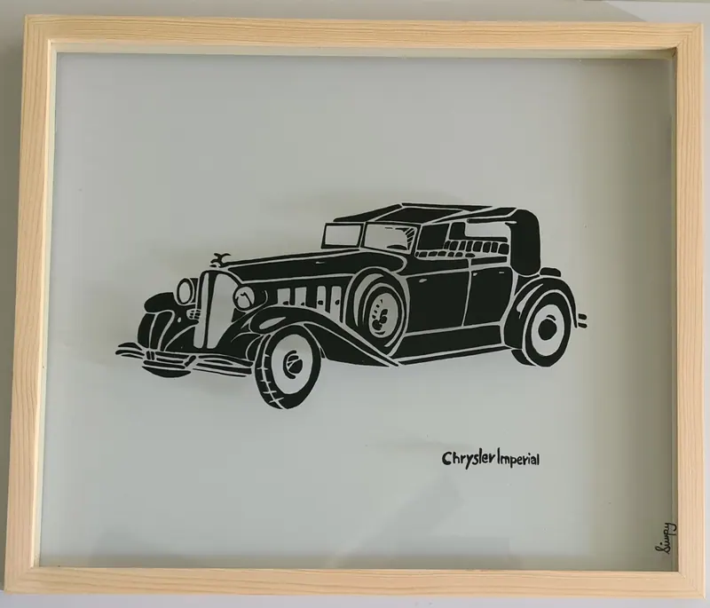Vintage Noir - The Collection, glass by Simpy Bansal — no. 1