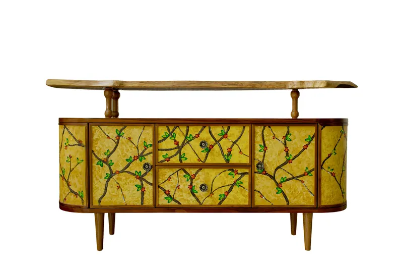 The Summer Bloom, console by Simpy Bansal — full view