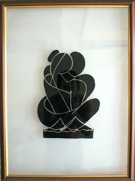 Glass Reflections, glass by Simpy Bansal — full view