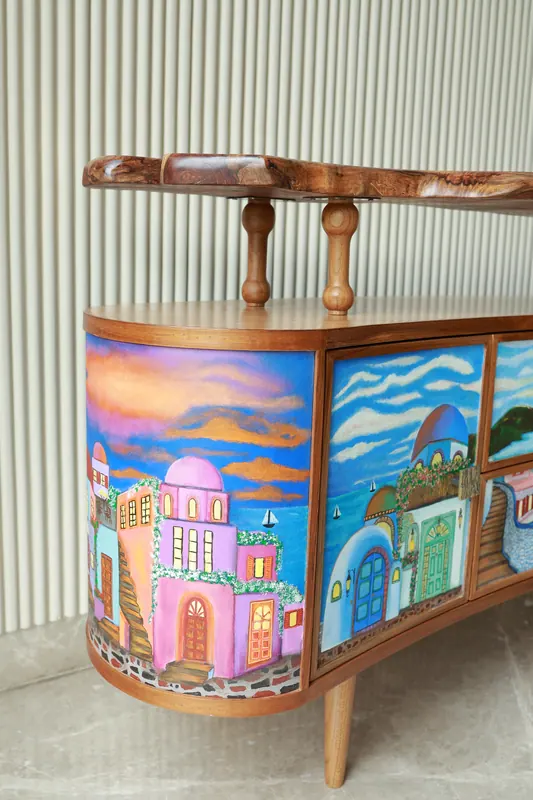 Between Day and Night, console by Simpy Bansal — left view